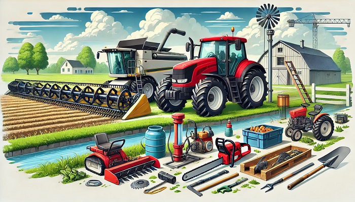 ۱۰ ابزار ضروری کشاورزی