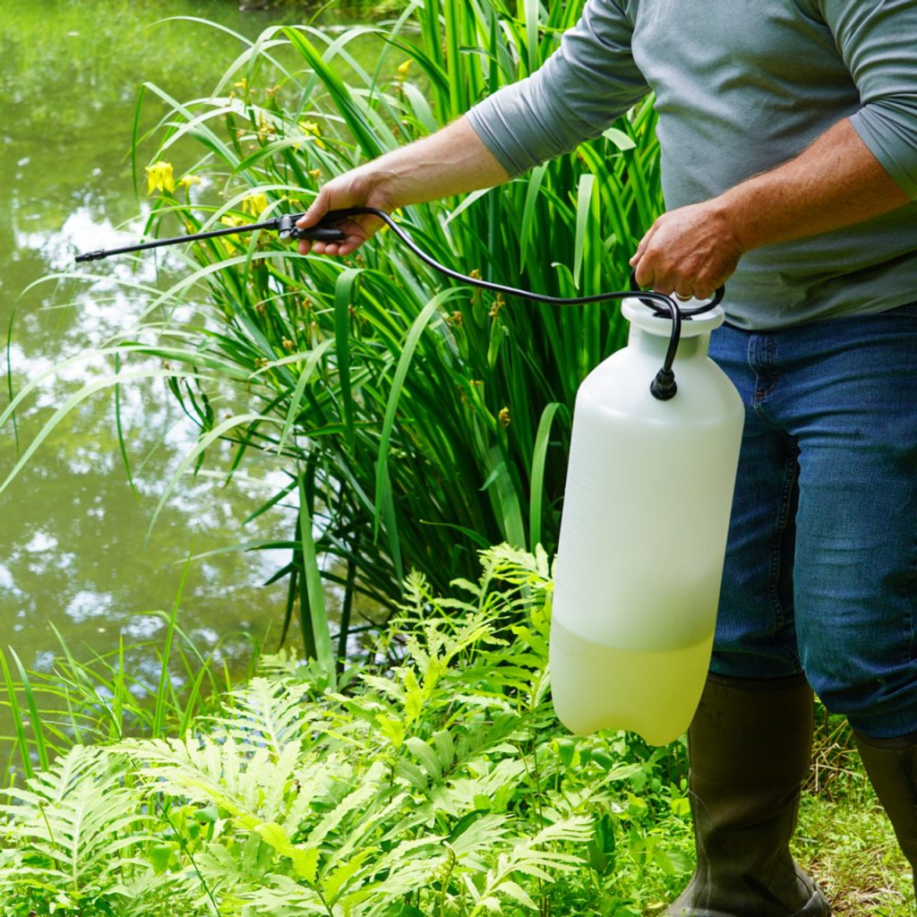 سمپاش باغی از ابزار باغبانی