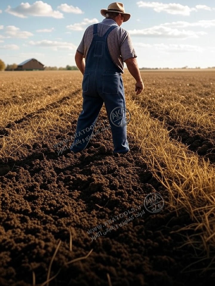 آماده سازی زمین برای کاشت گندم پاییزه