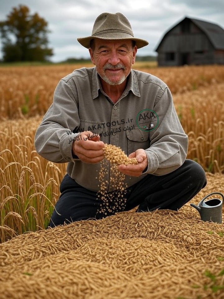 بذر کاشت گندم پاییزه