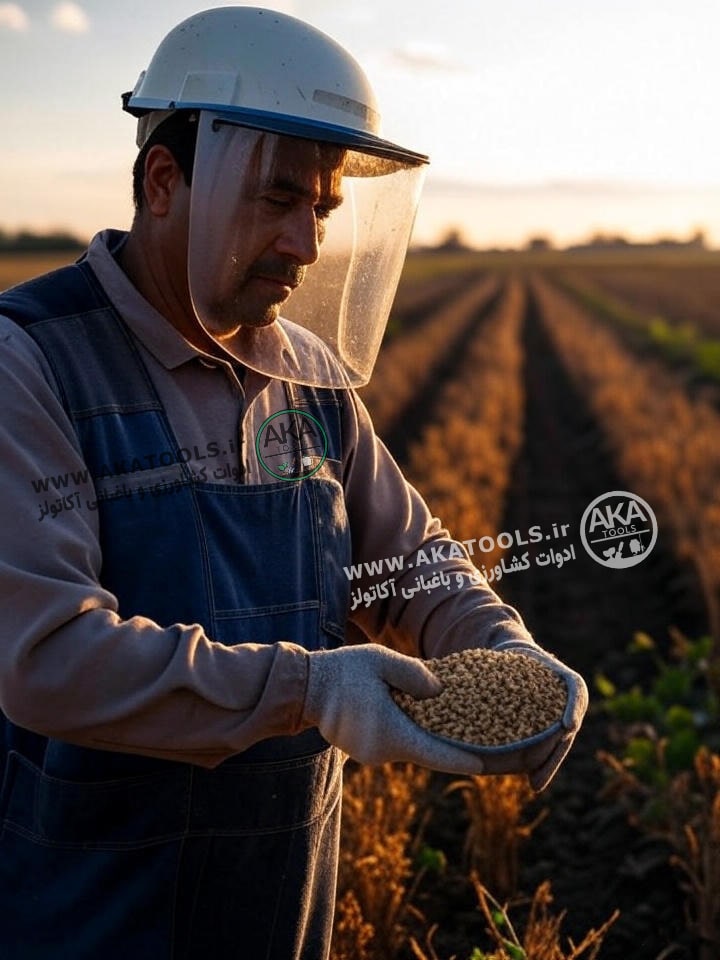 ضدعفونی بذر گندم قبل از کاشت پاییز