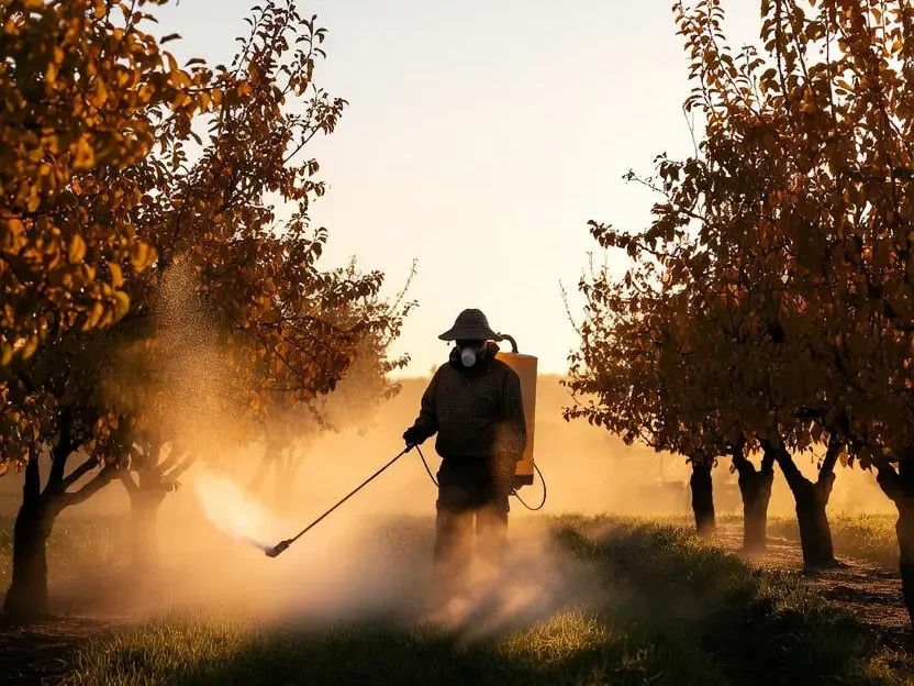 سمپاشی پیشگیرانه آفات