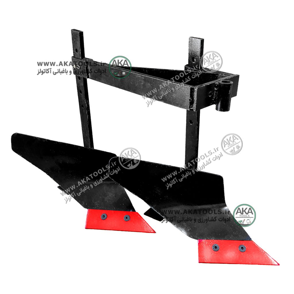 شاسی با گاوآهن متصل شده