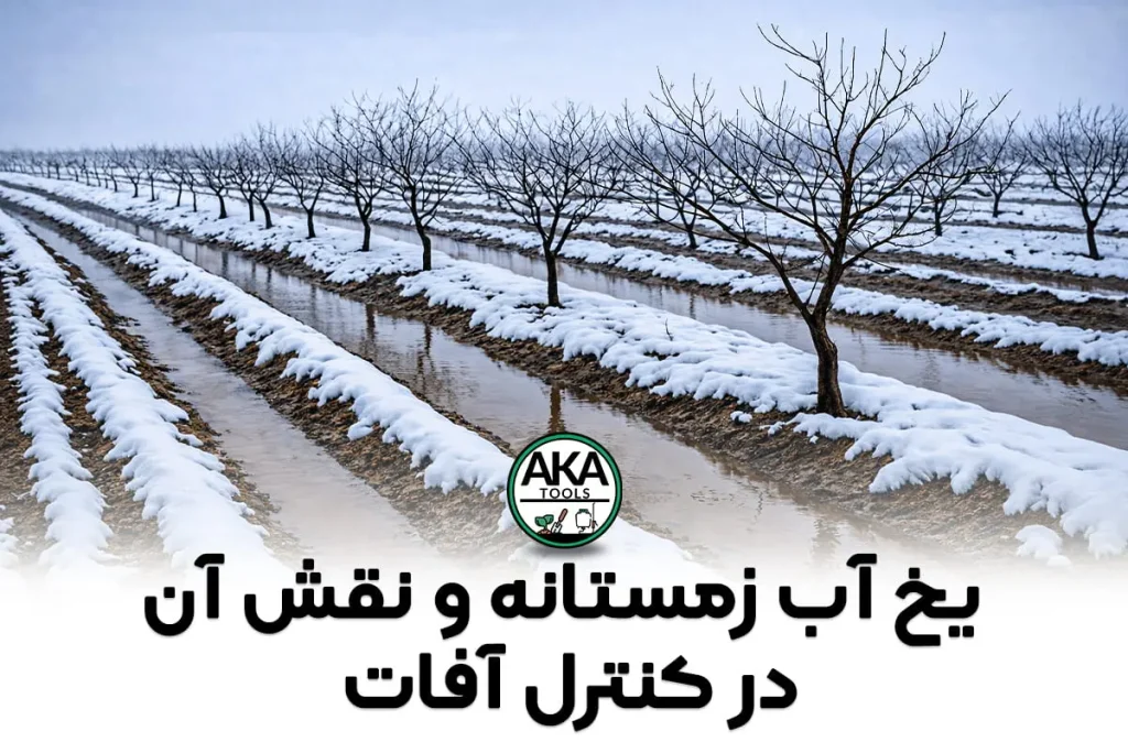 یخ آب زمستانه و نقش آن در کنترل آفات