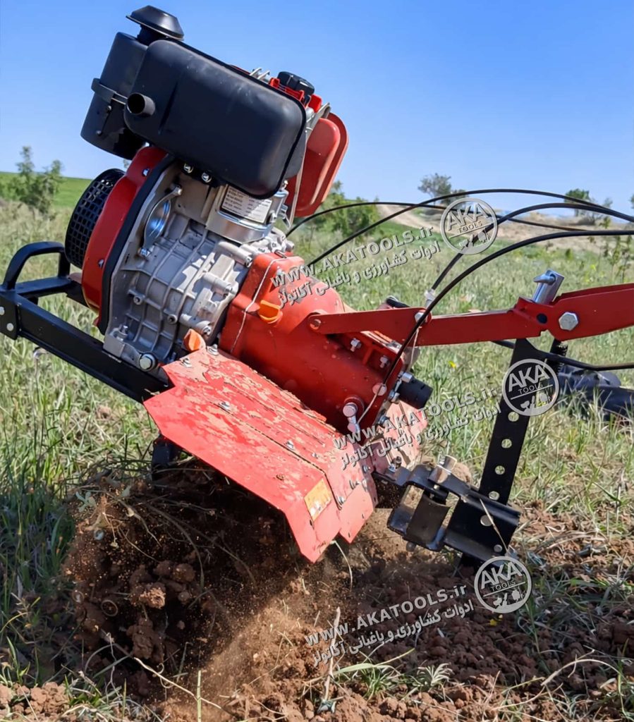 عکس کارکرد میل کششی تیلر کولتیواتور سرراست ایرانی